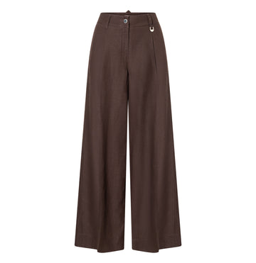 BRITT Weite Leinenhose