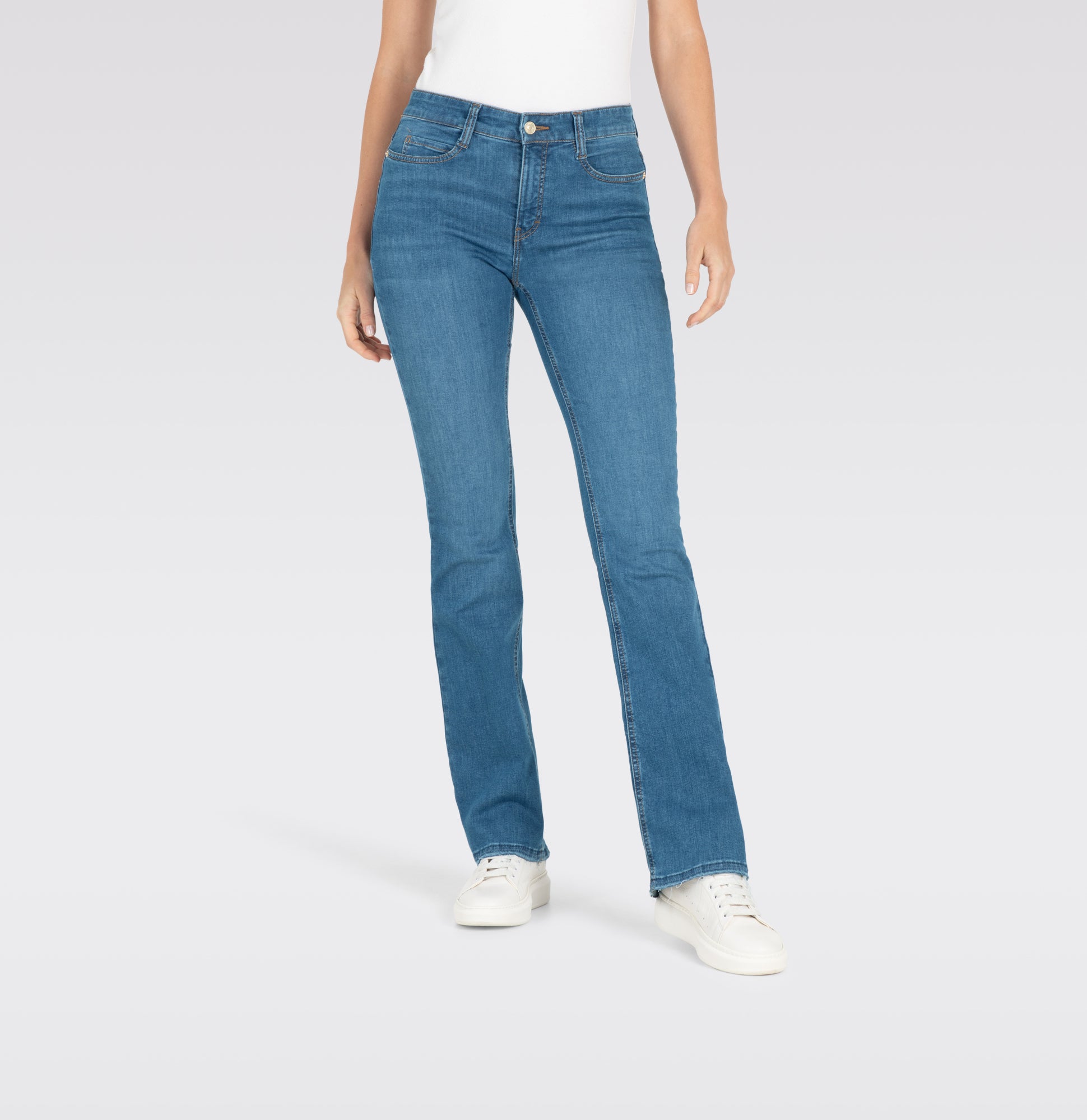 MAC Straight  blau