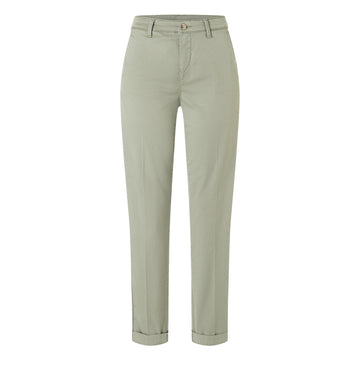 CHINO TURN UP  Hose mit Bügelfalten