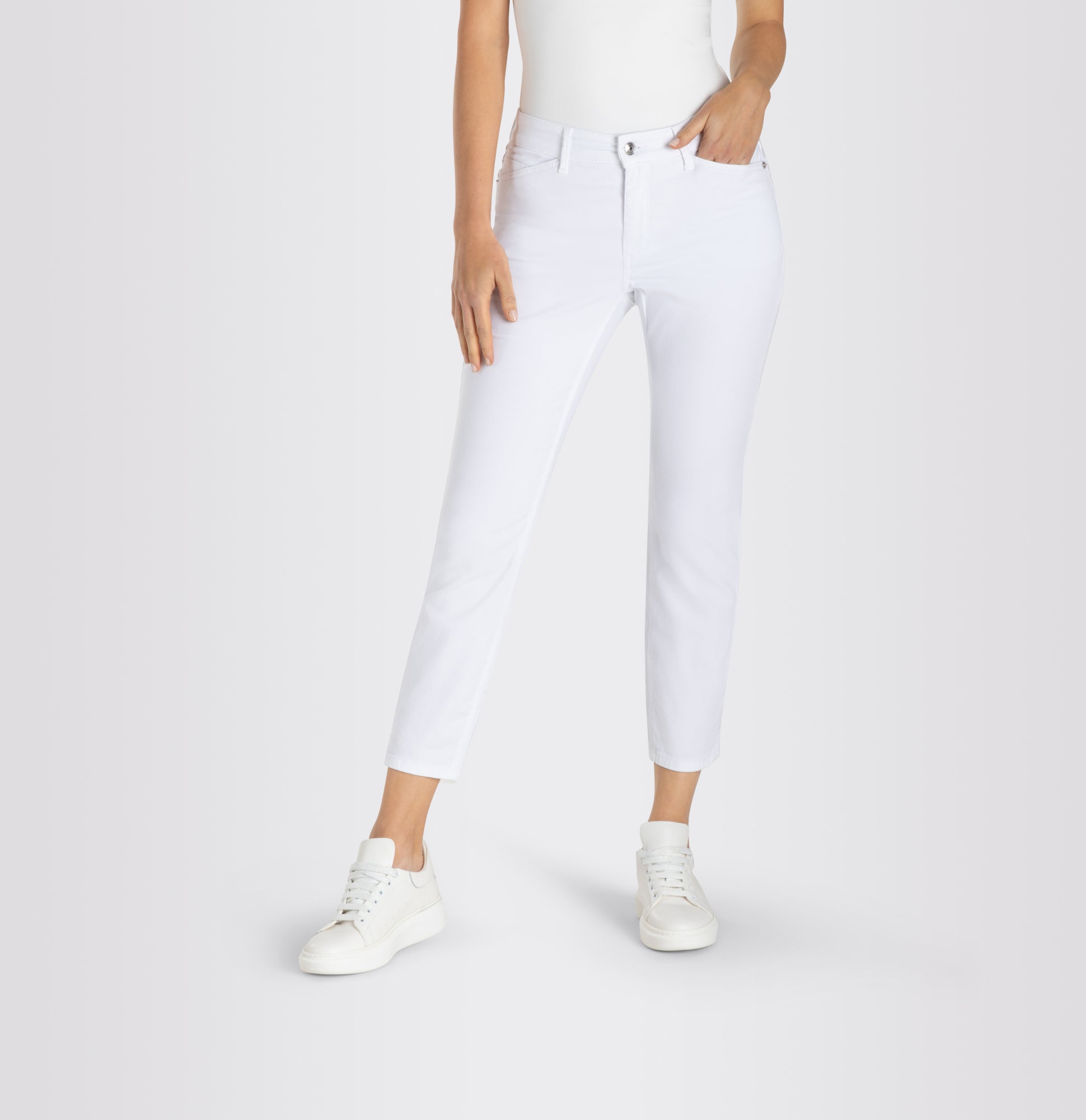 MAC Skinny, Slim  weiß