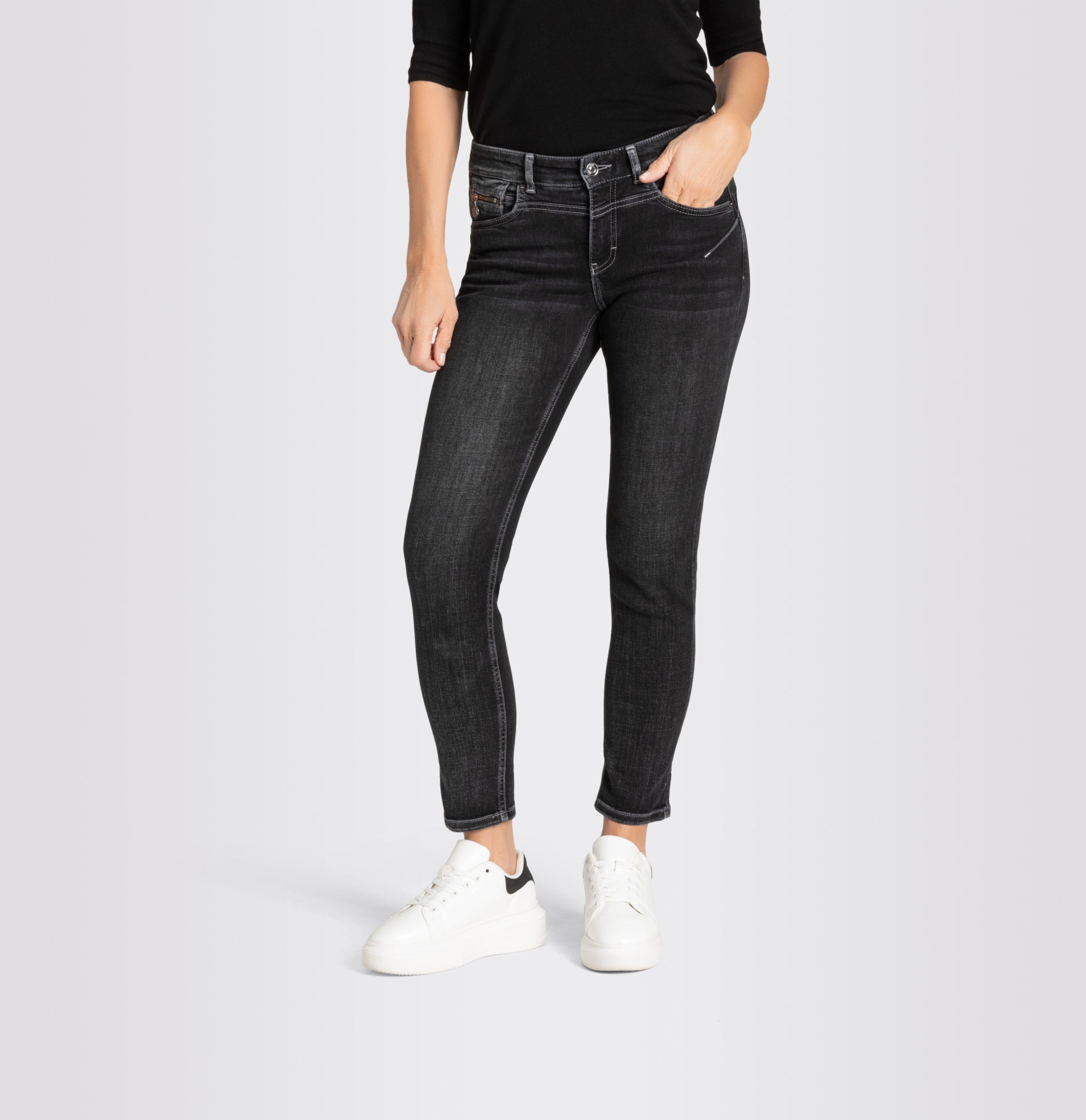 MAC Skinny, Slim  schwarz