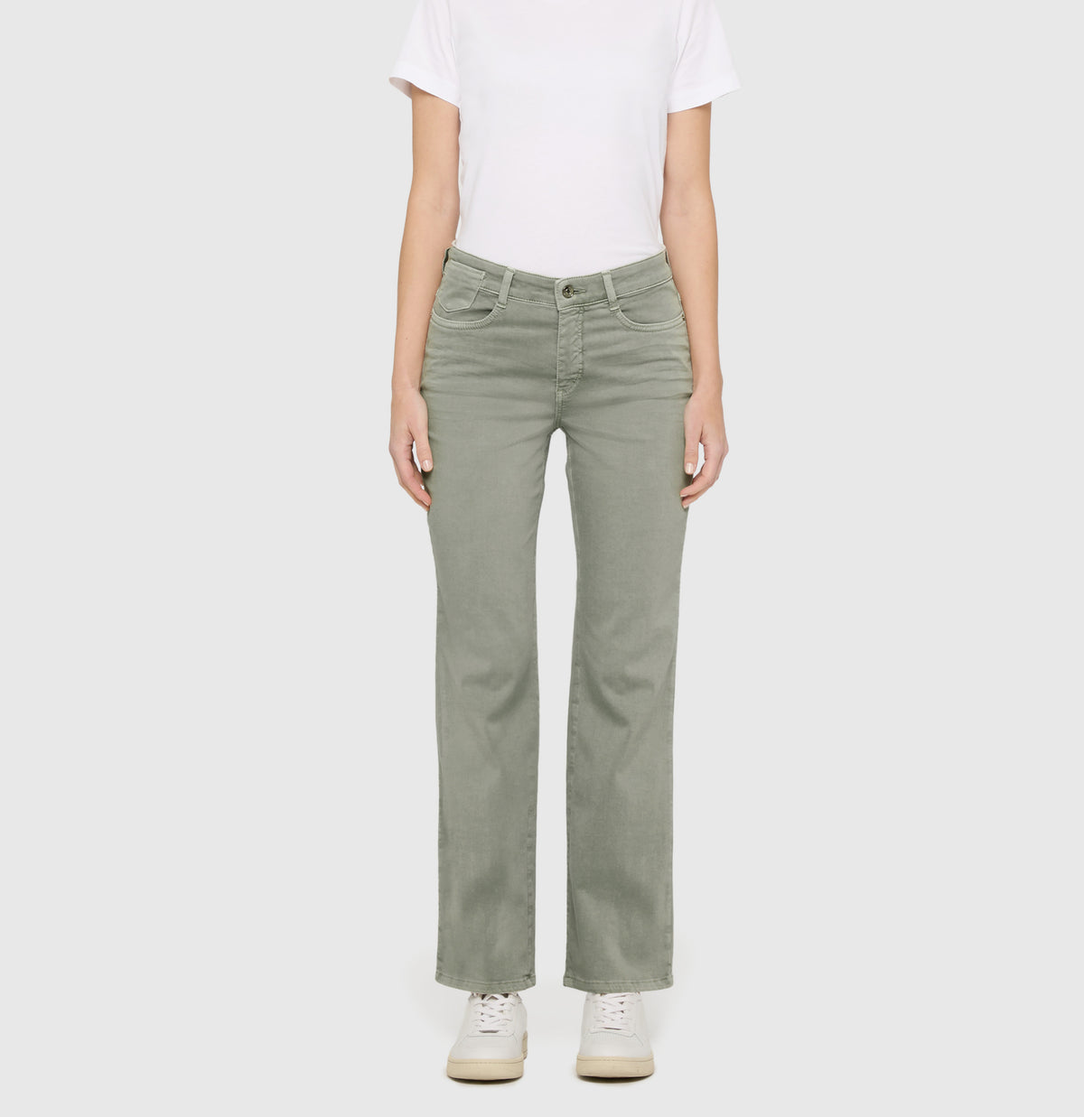 MAC Chinos  grün