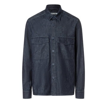 Overjacket aus Nettle Denim