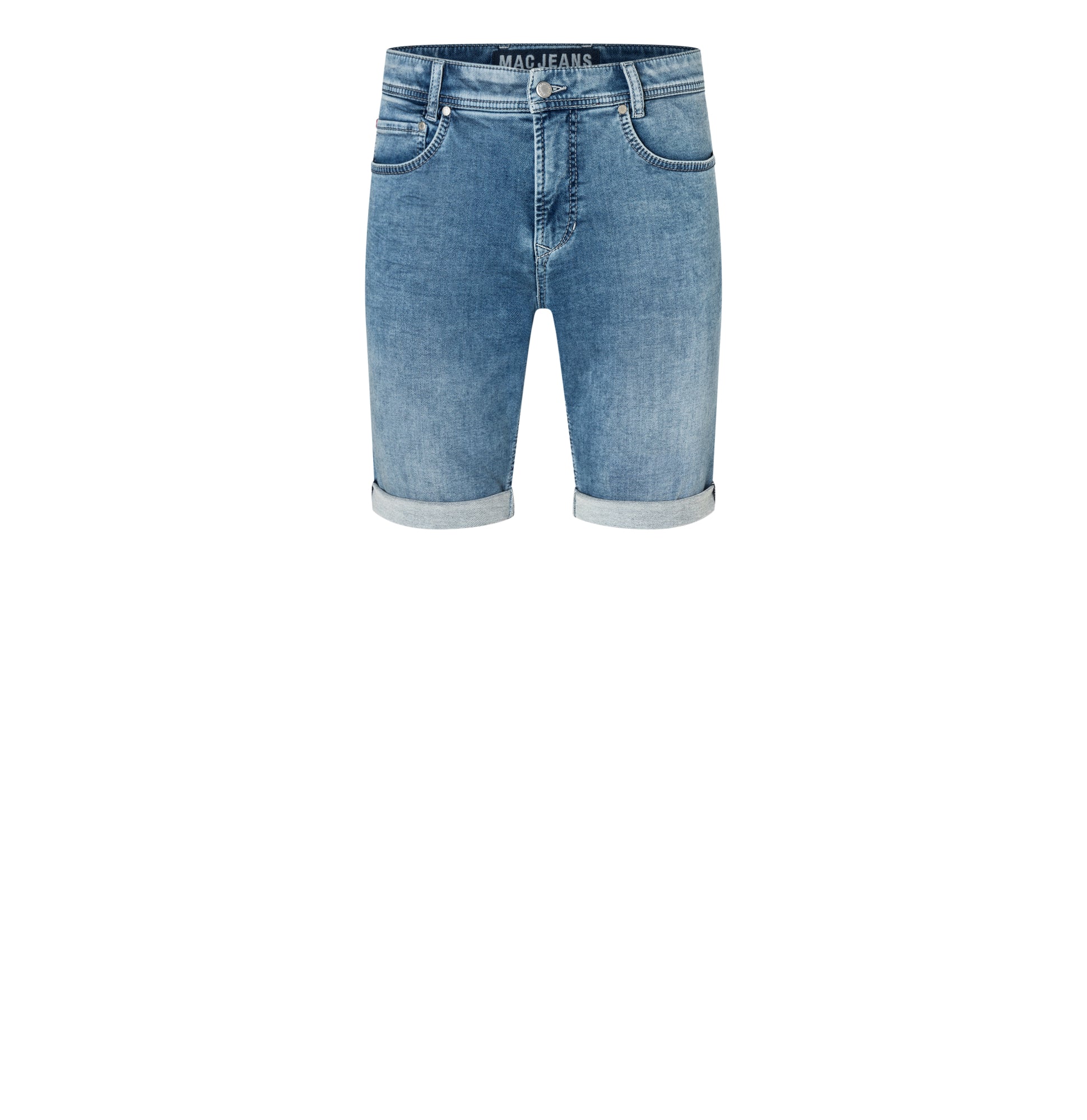 MAC Men Jeansshorts  blau