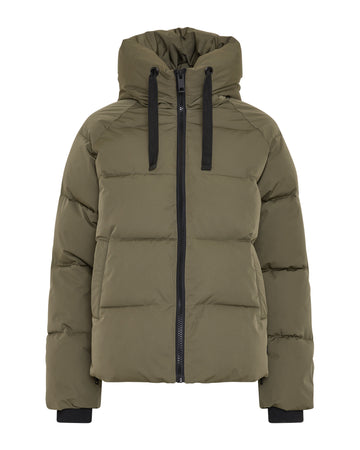 MSCHPavinaria Winterjacke mit Kapuze und hohem Kragen