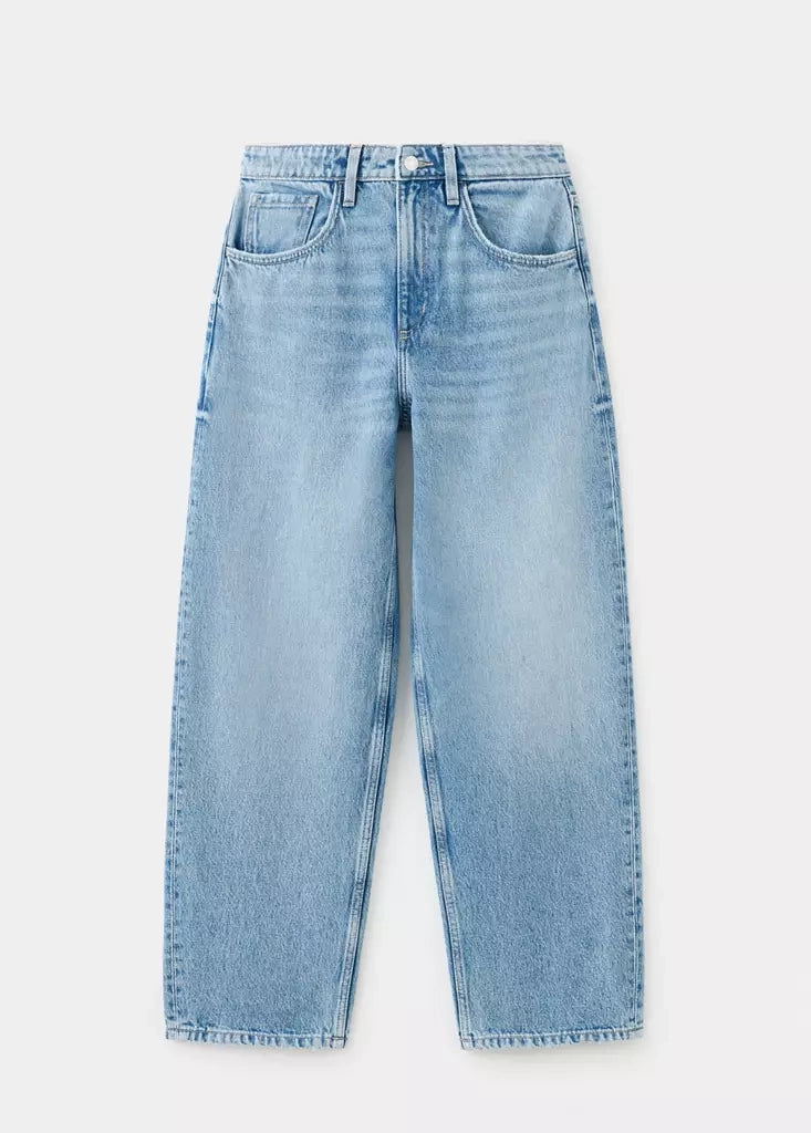 Mango Skinny, Slim  blau