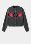 Mango Strickjacken  grau