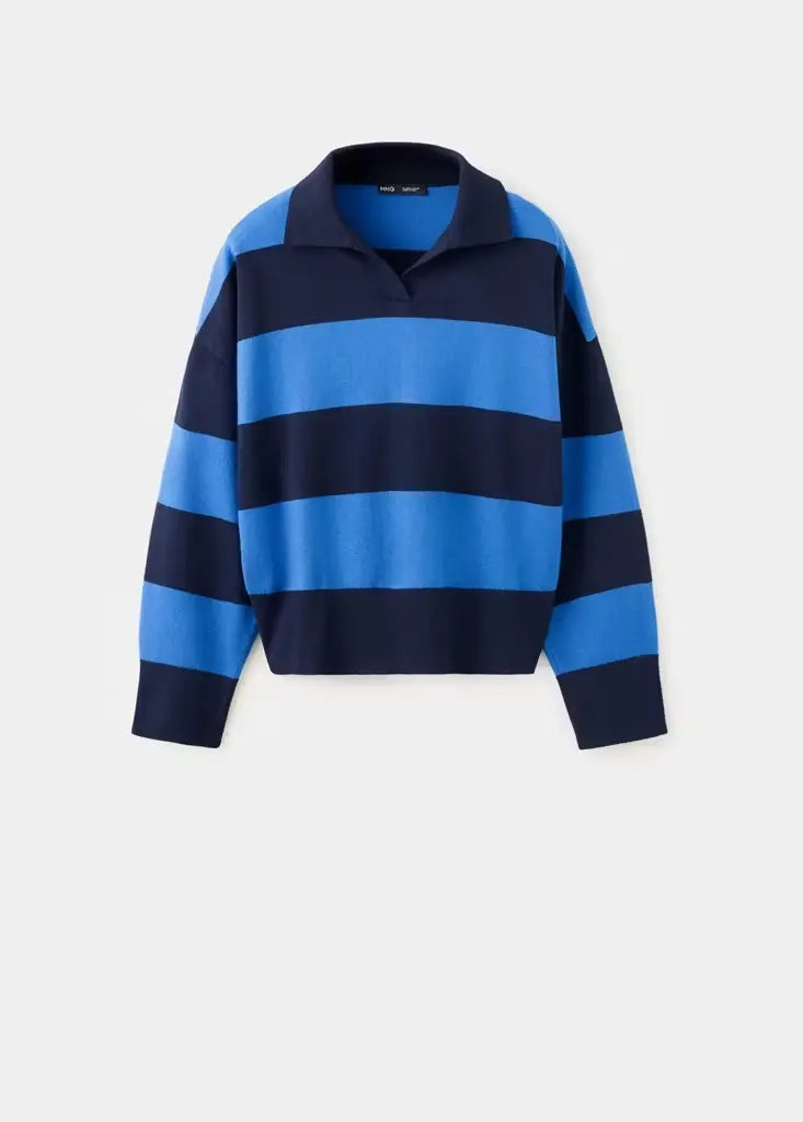 Mango Pullover  blau