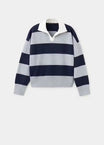 Mango Pullover  grau
