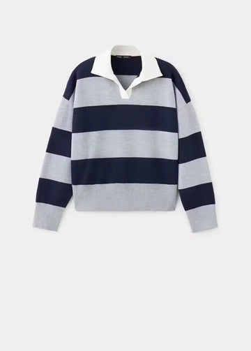 BRUT Pullover mit Polokragen