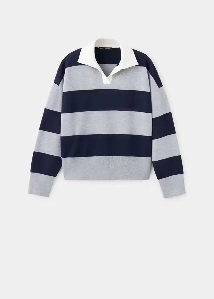Mango Pullover  grau