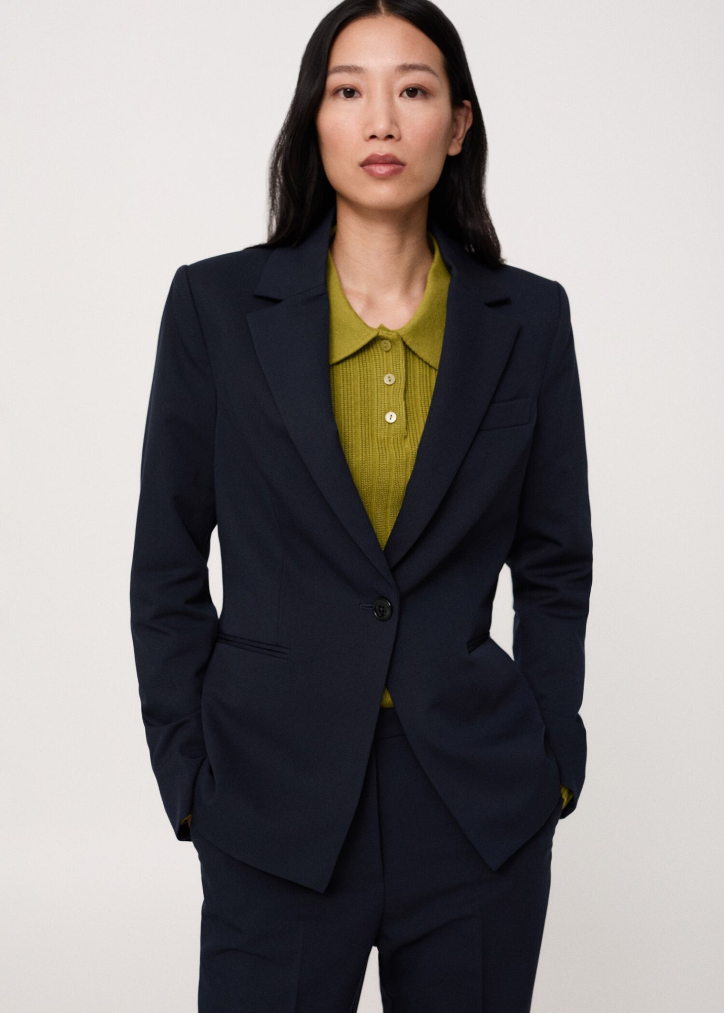 Mango Blazer  dunkelblau
