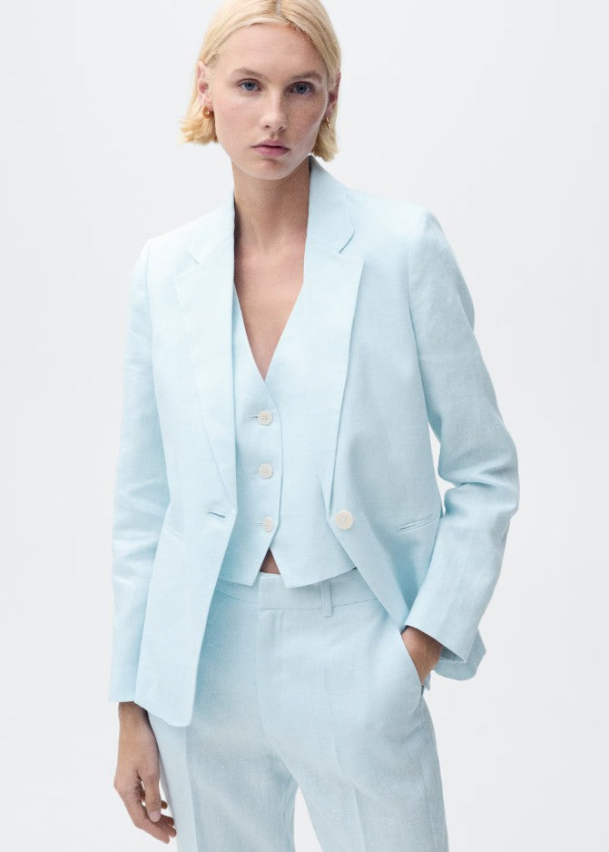 Mango Blazer  hellblau