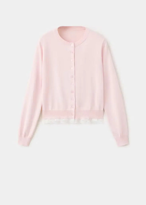 Mango Strickjacken  rosa