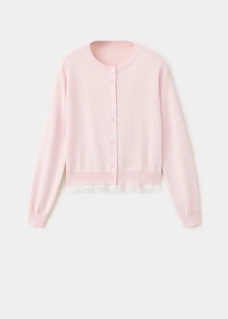 Mango Strickjacken  rosa