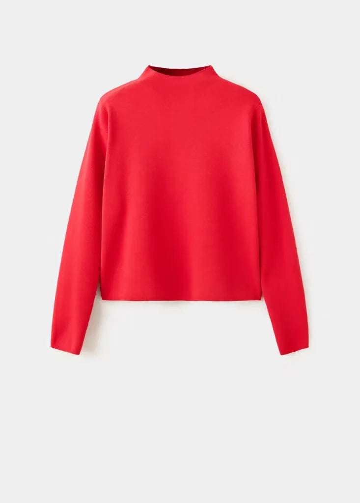 Mango Pullover  rot