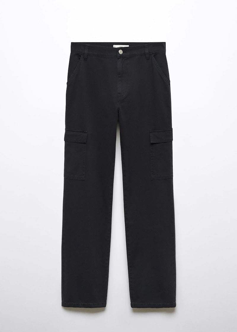 Mango Straight  schwarz