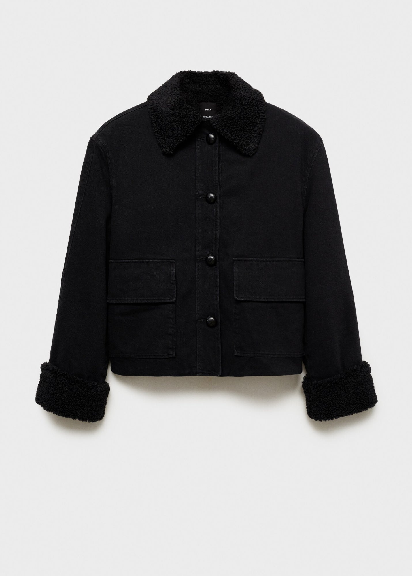Mango Leichte Jacken  schwarz
