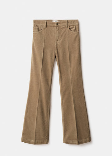 Flared-Jeans aus Cord