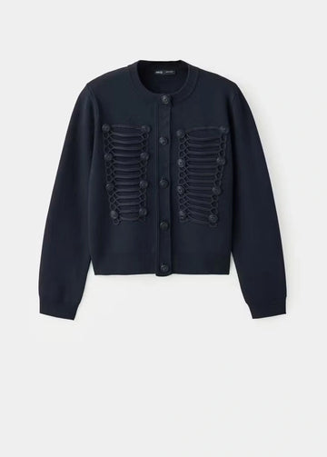 GENIO Strickjacke mit Knebelverschlüssen
