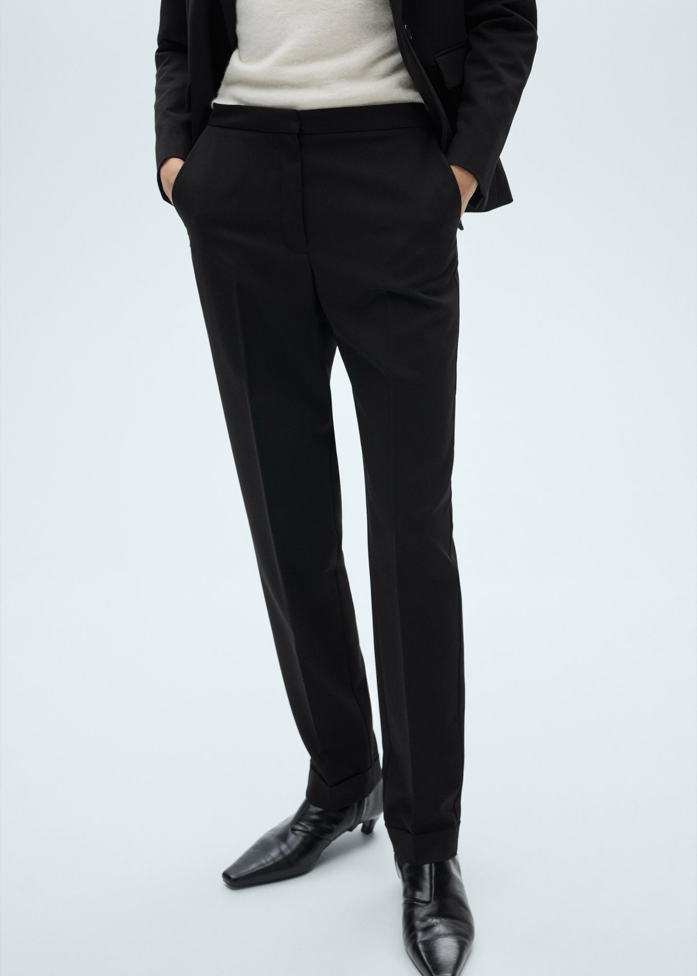 Mango Businesshosen  schwarz