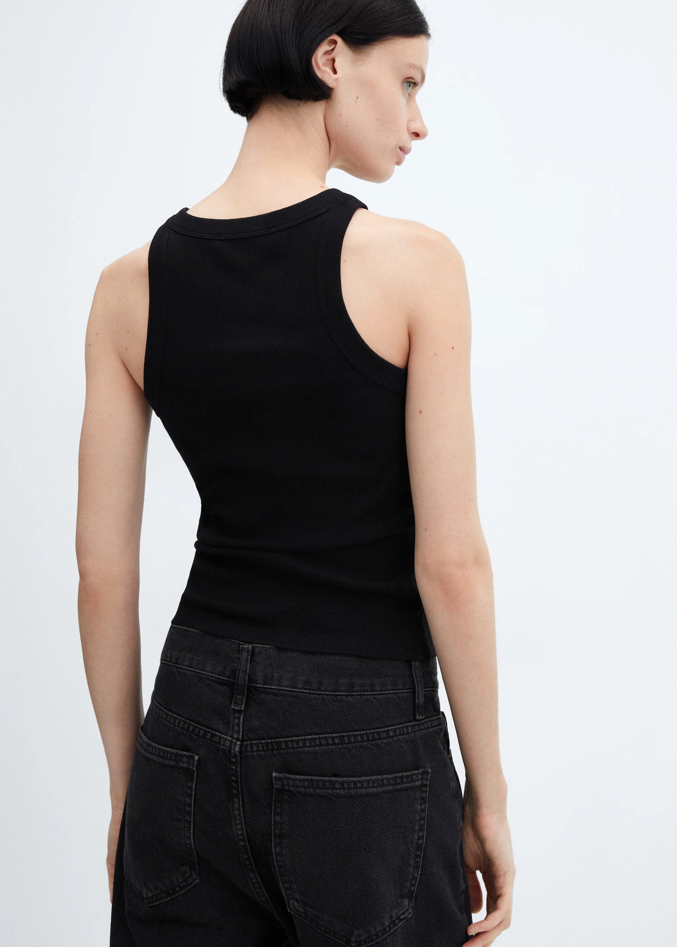 Mango Tops  schwarz