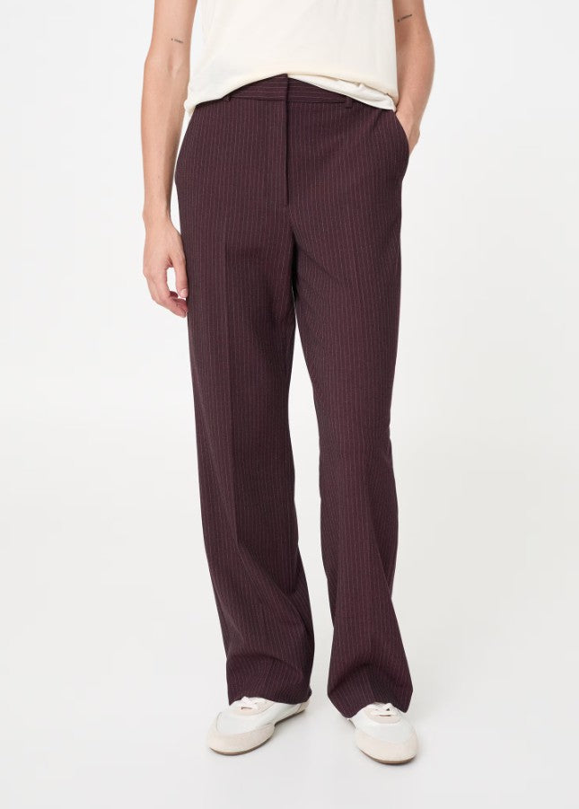 Mango Businesshosen  bordeaux