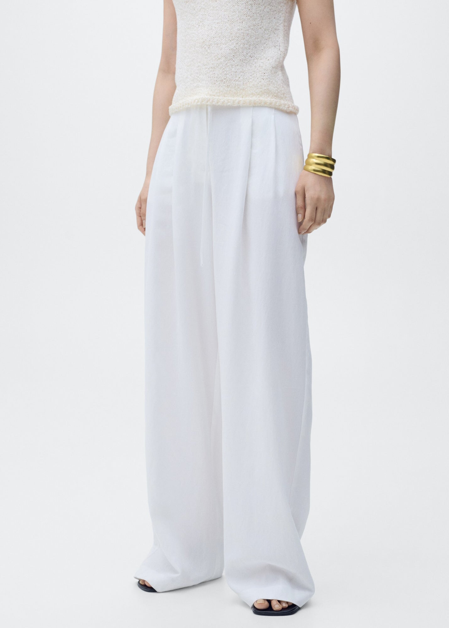 Mango Culottes  weiß