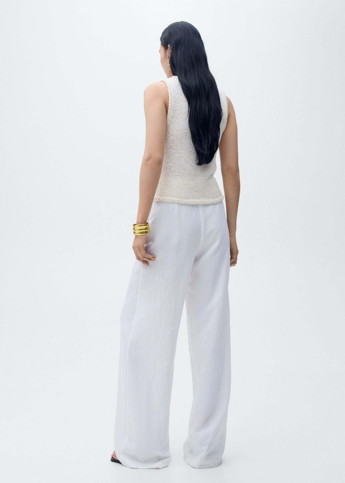 Mango Culottes  weiß