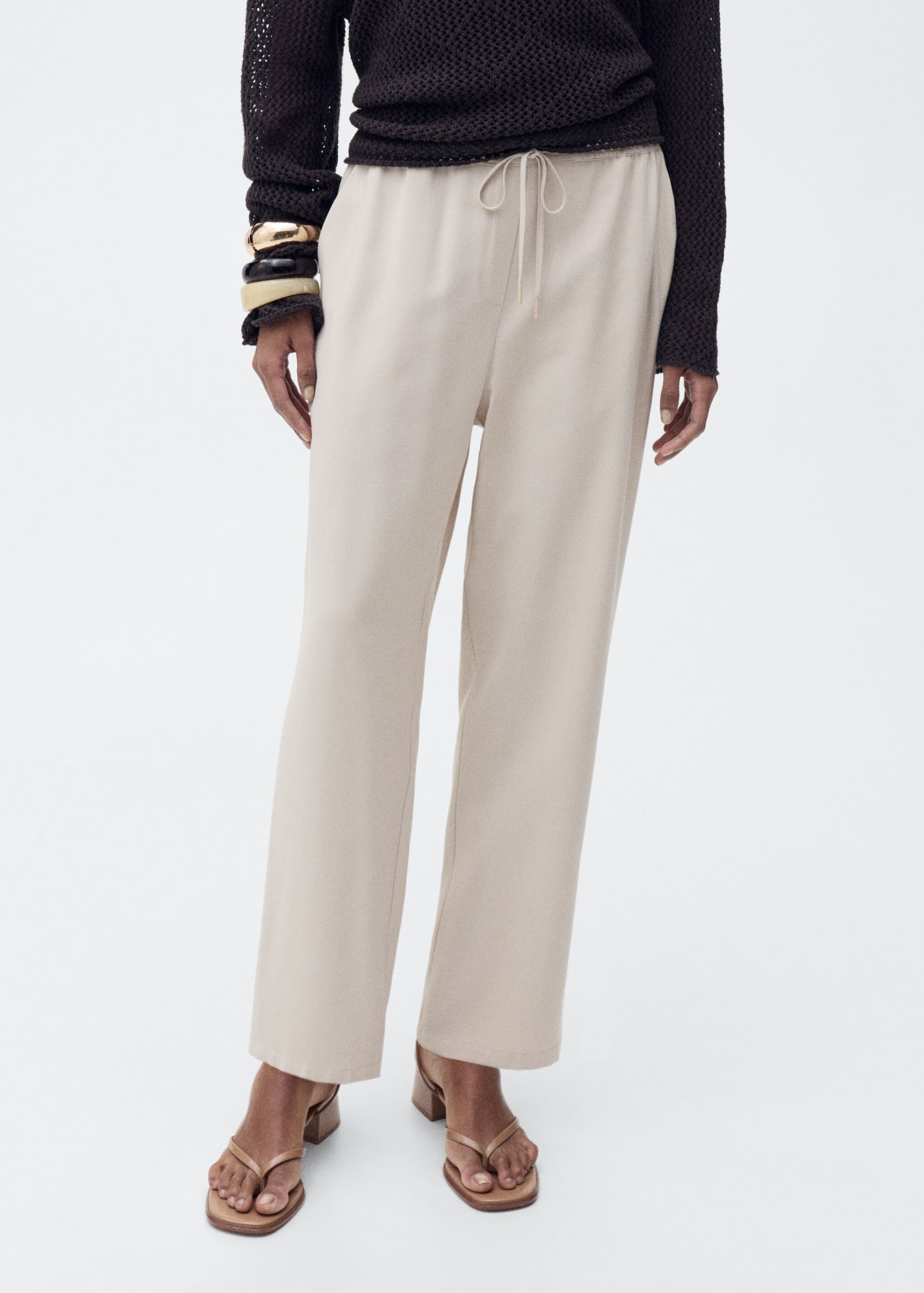 Mango Joggingpants  beige