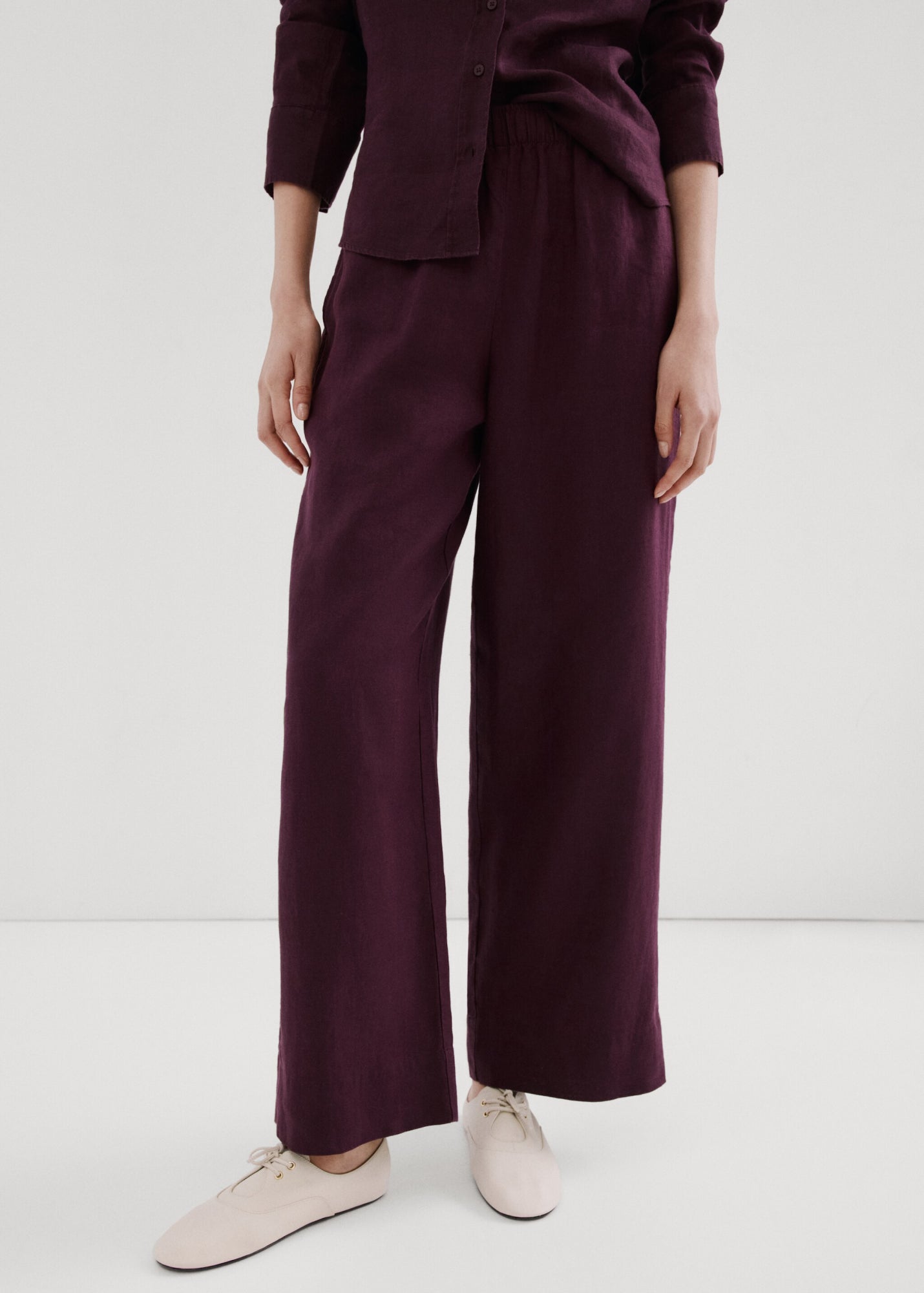 Mango Culottes  lila