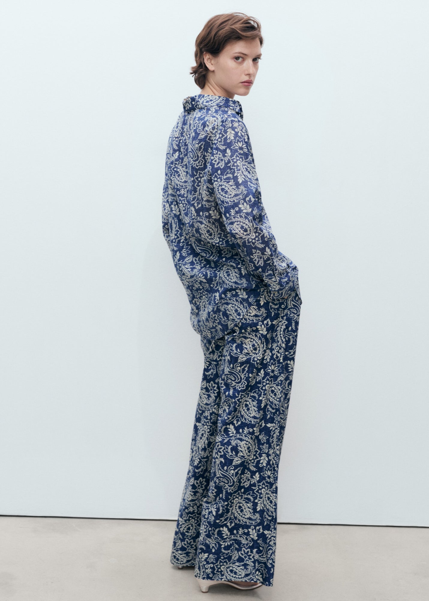 Mango Culottes  blau