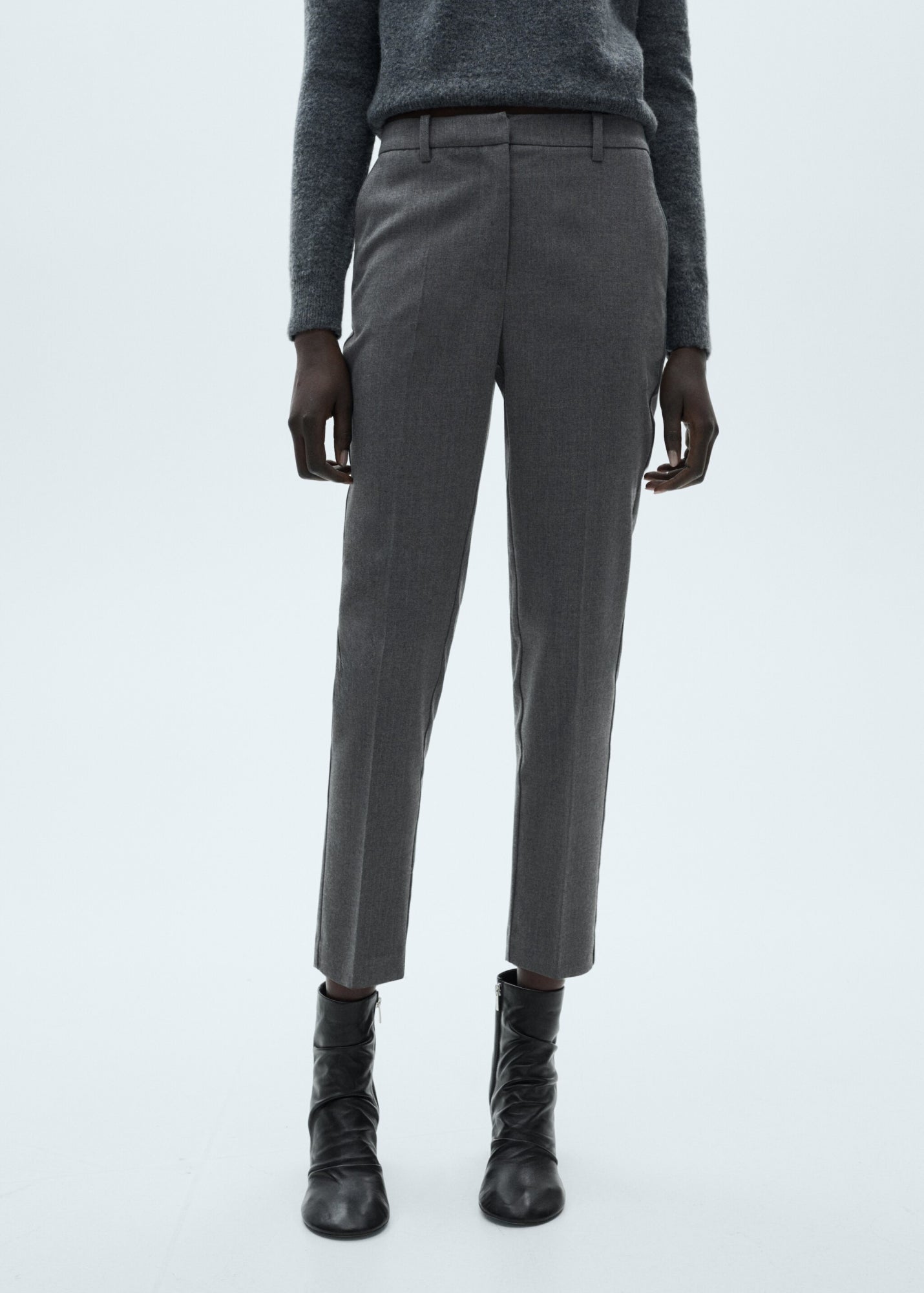 Mango Businesshosen  grau