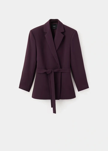 IGUANA Doppelreihiger Blazer mit Gürtel