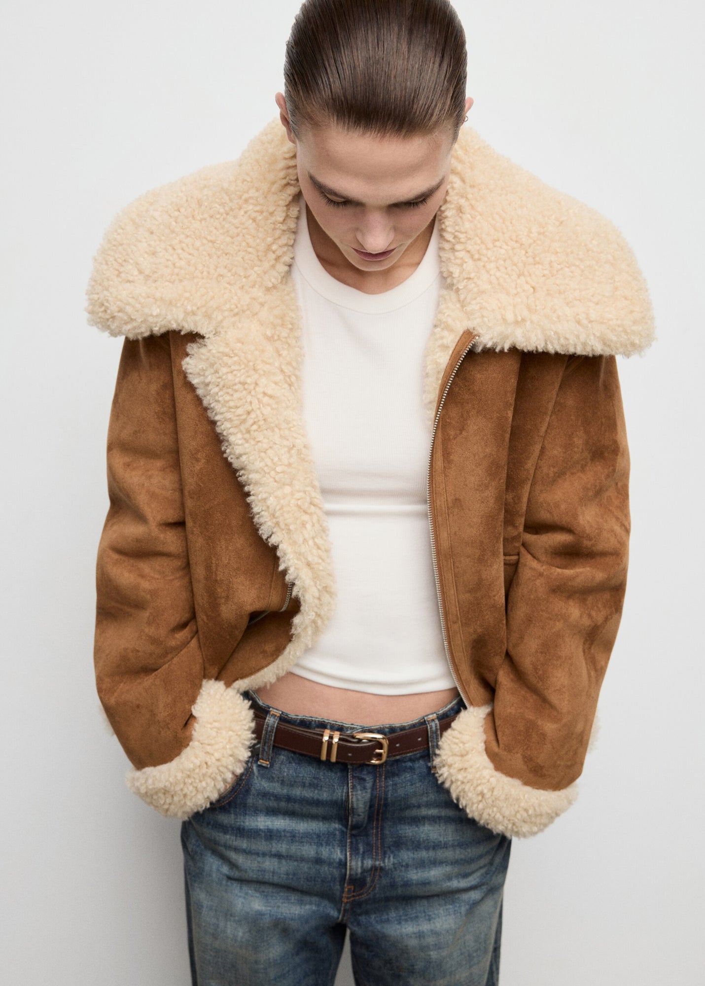 Mango Outdoor-Jacken  braun