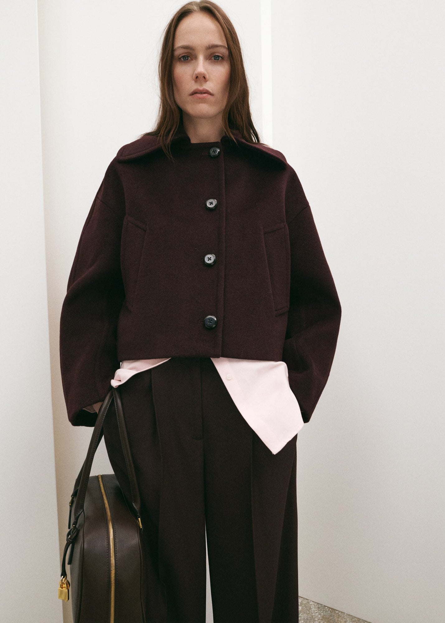 Mango Leichte Jacken  bordeaux