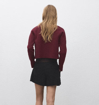 Mango Leichte Jacken  bordeaux