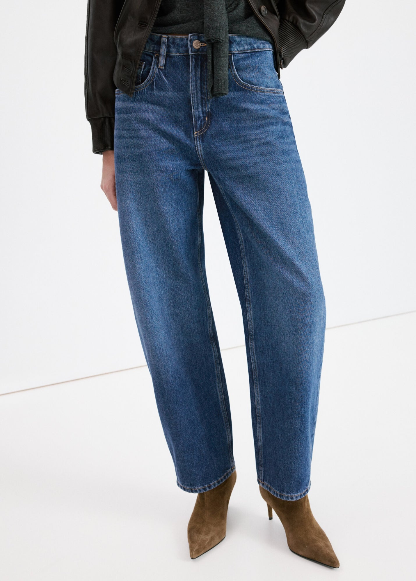 Mango Relaxed, Weit  blau