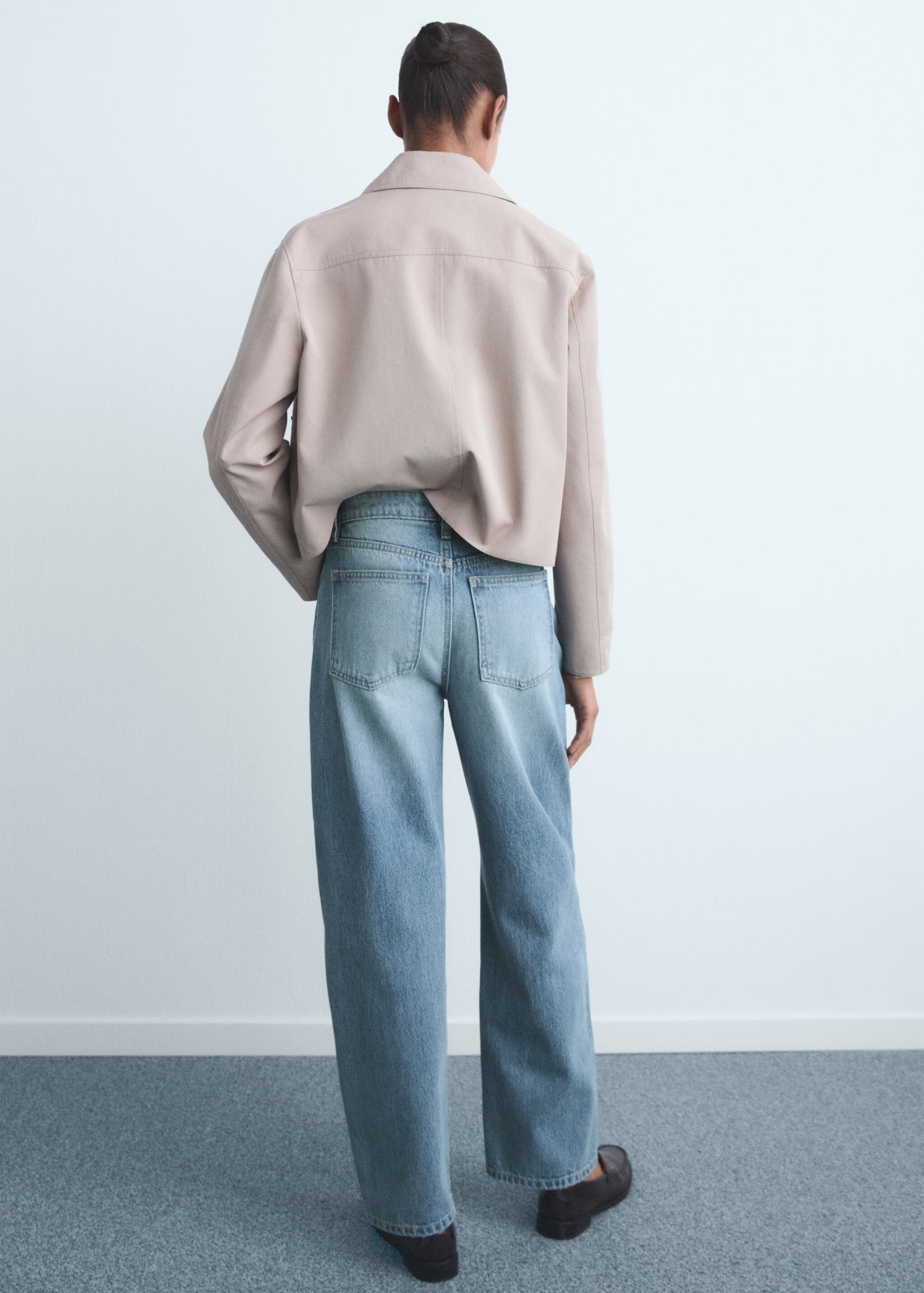 Mango Relaxed, Weit  hellblau