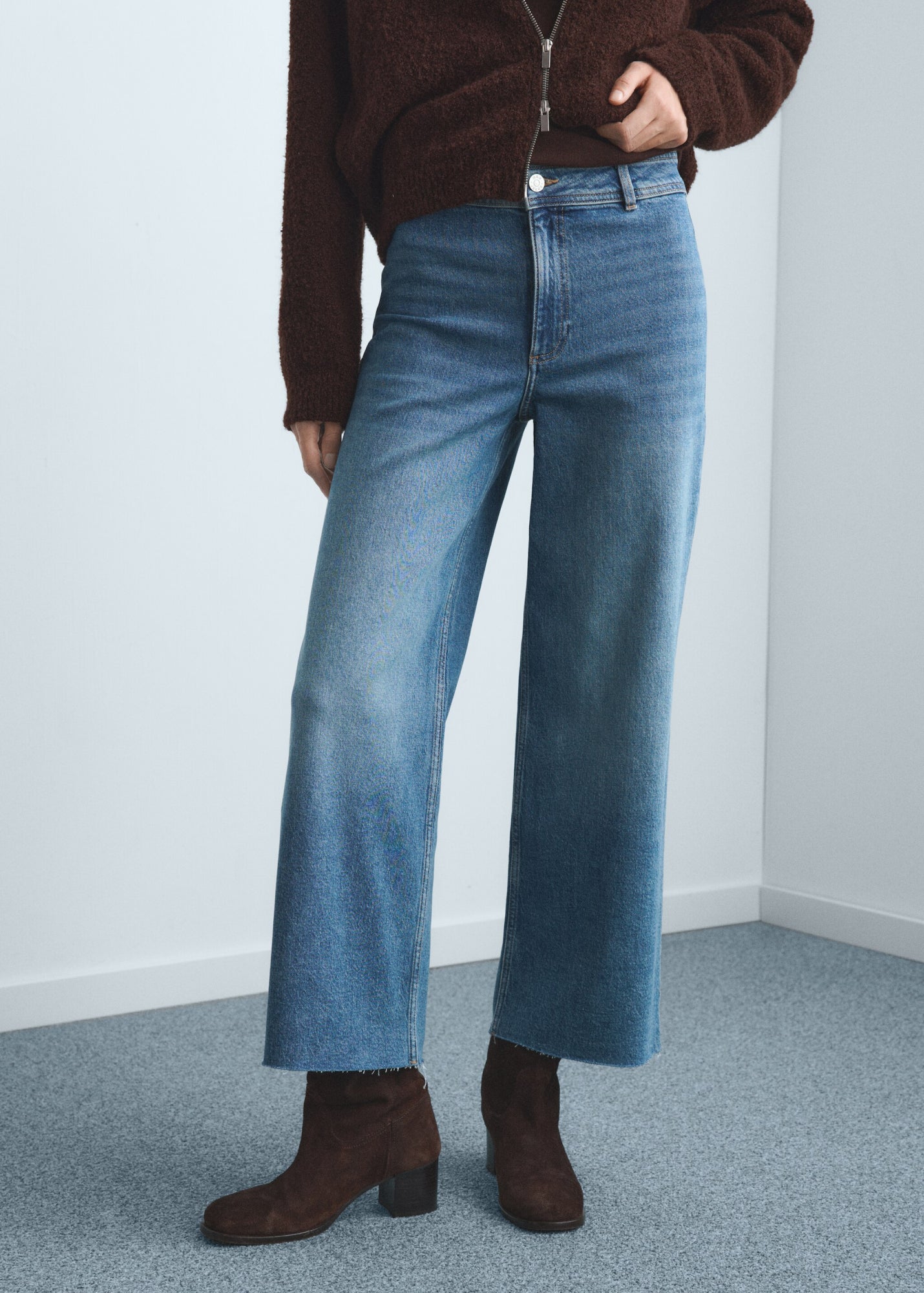 Mango Relaxed, Weit  hellblau