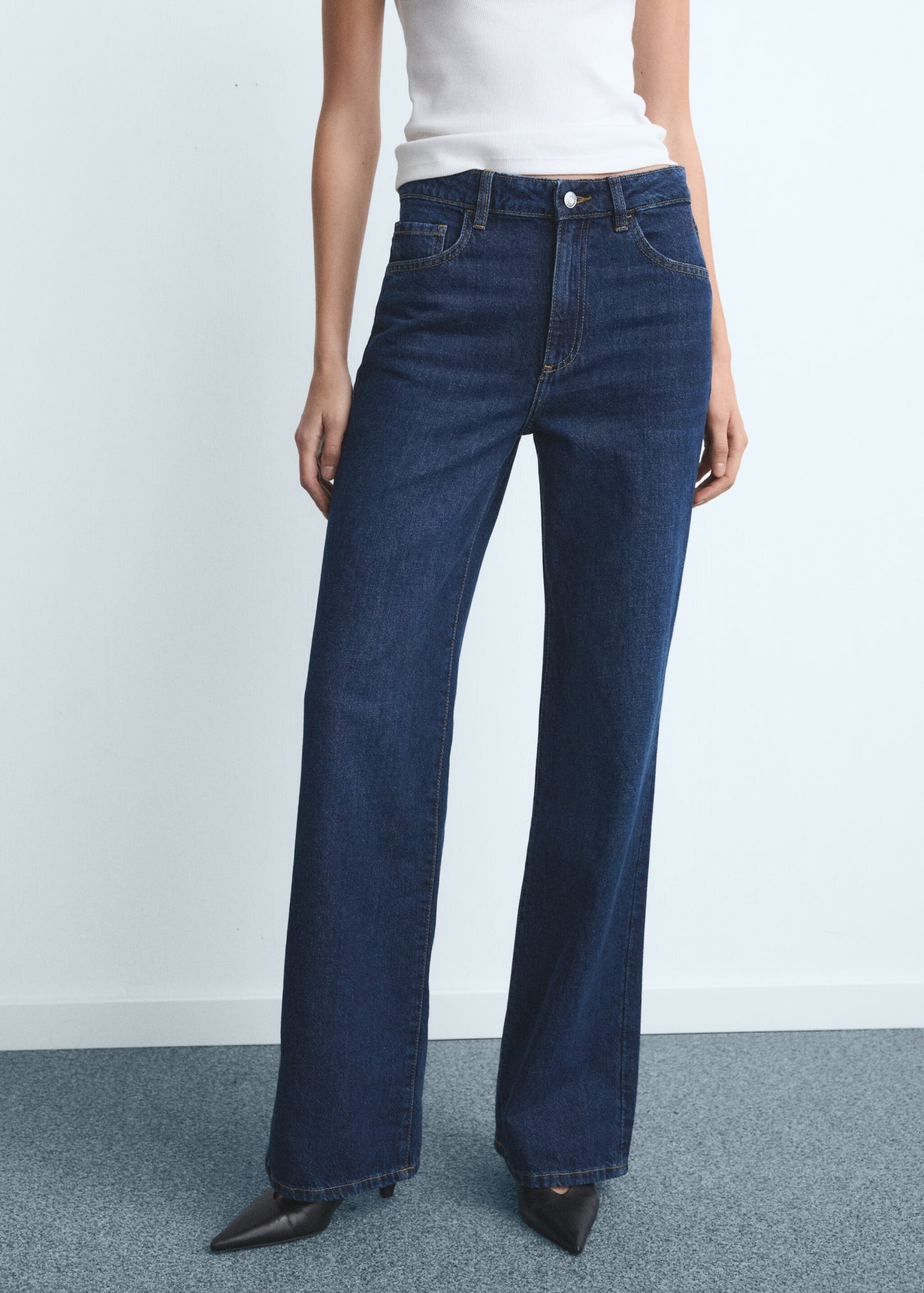 Mango Jeans  dunkelblau