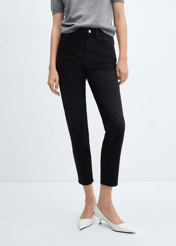 Jeans in Mom-Fit