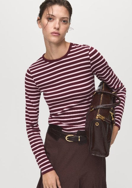 Mango Langarmshirts  bordeaux