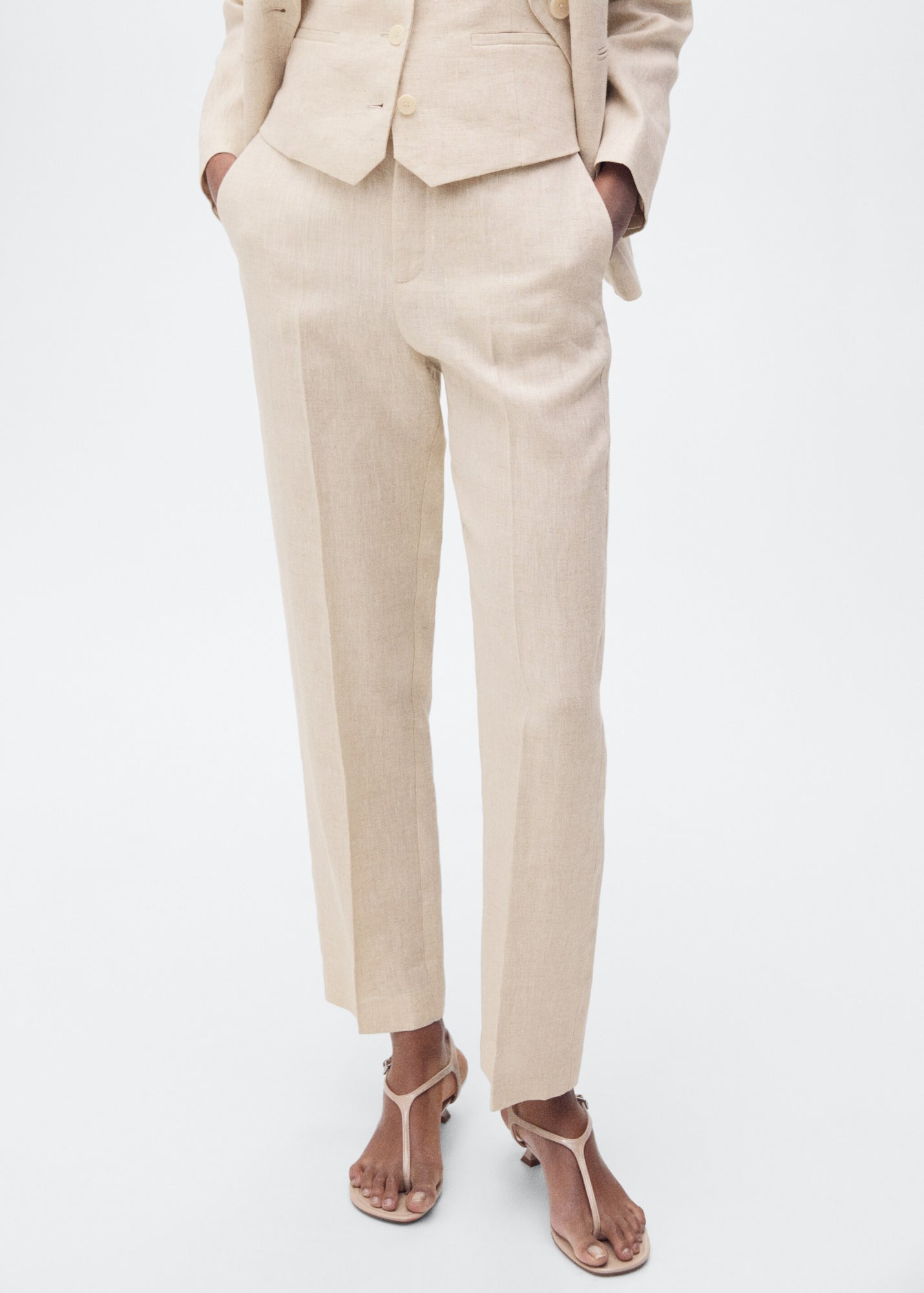 Mango Businesshosen  beige