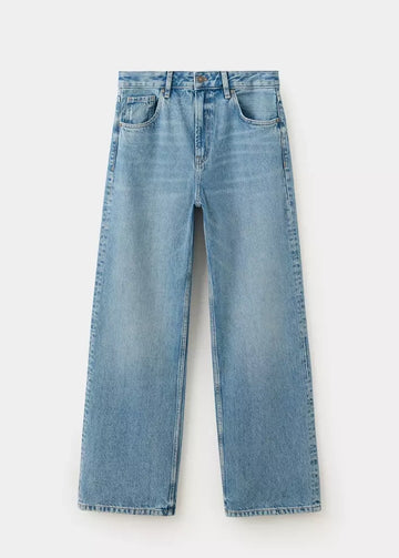 MIAMI Straight-Mid-Waist-Jeans