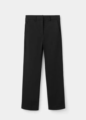 NEWCOLA Slim-Fit-Mid-Waist-Hose