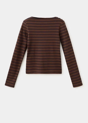 PORTA Gestreiftes Langarmshirt