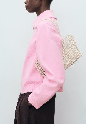 Mango Pullover  rosa