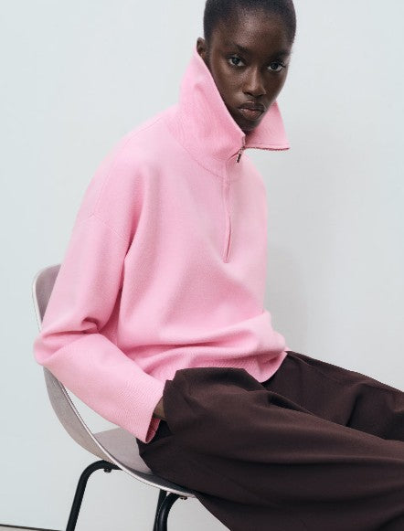 Mango Pullover  rosa