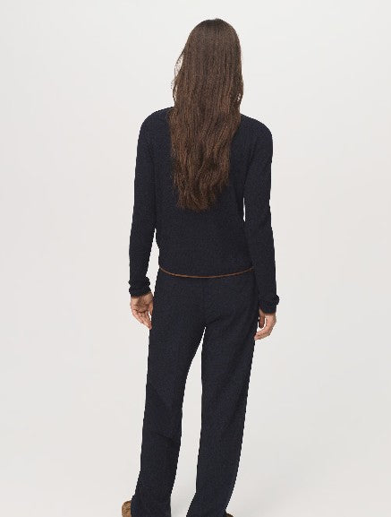 Mango Pullover  dunkelblau